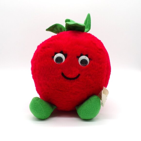 VTG 1982 Del Monte Reddie Tomato Country Yumkins Plush Fruit Toy Stuffed Animal - Picture 4 of 11